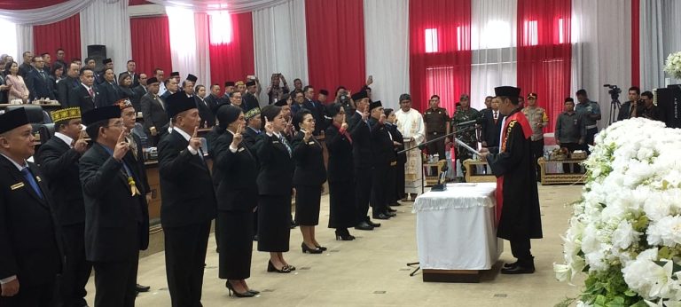 Resmi Dilantik Ping Ding, Ditunjuk Sebagai Plt. Ketua DPRD Malinau