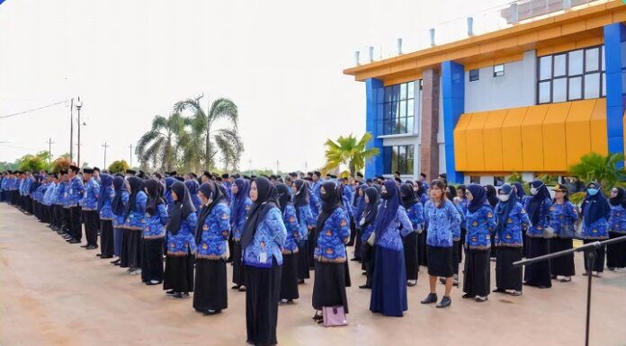 Gelar Apel Gabungan Kopri Bupati Tana Tidung Tekankan Profesionalisme dan Disiplin ASN