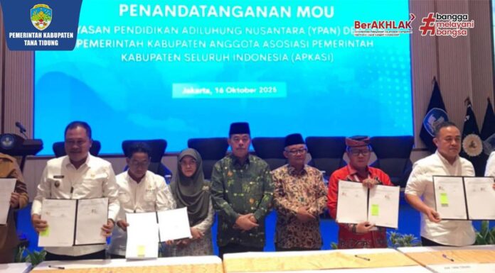 Pemkab Tana Tidung Siap Jalani Kerja Sama Pendidikan Dengan Yayasan Adiluhung Nusantara