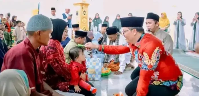 Bupati Ibrahim Ali Apresiasi Tasmiya Massal di Masjid Agung At-Taqwa