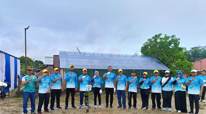 Peringati HKN Ke 61 Balai Karantina Kesehatan Kelas I Kota Tarakan Lakukan Penanaman Pohon