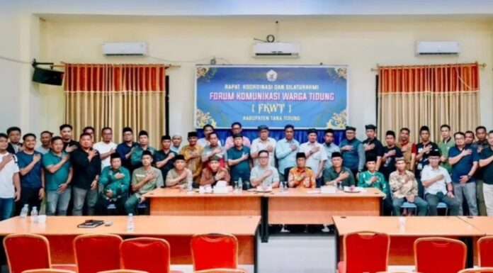 Hadiri Silaturahmi Keluarga Besar FKWT, Bupati Tana Tidung Komitmen Jaga Kebersamaan Melalui Program Pembangunan Daerah