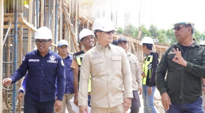 Bupati Tana Tidung Turun Langsung Ke Lapangan Tinjau Progres Pembangunan Puspem