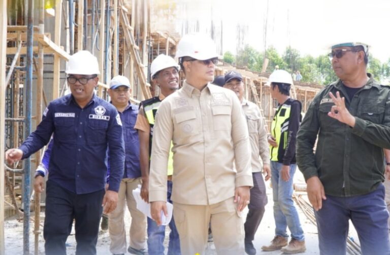 Bupati Tana Tidung Turun Langsung Ke Lapangan Tinjau Progres Pembangunan Puspem