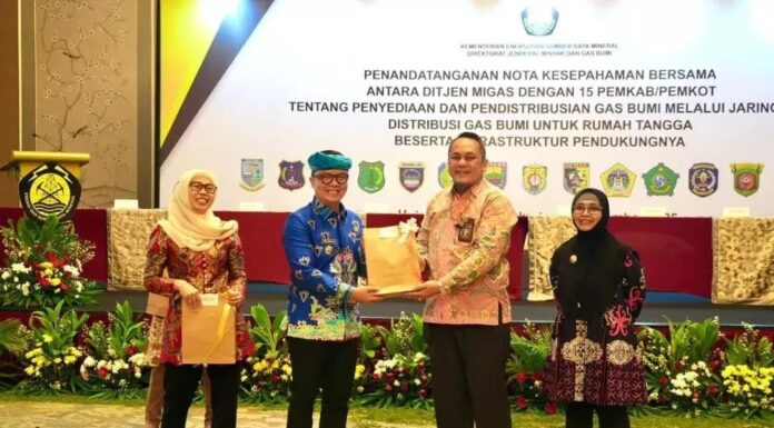 Kolaborasi Bersama Ditje Migas Tana Tidung Dapat 725 Sambungan Rumah untuk Program Jaringan Gas Bumi