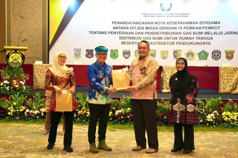 Kolaborasi Bersama Ditje Migas Tana Tidung Dapat 725 Sambungan Rumah untuk Program Jaringan Gas Bumi
