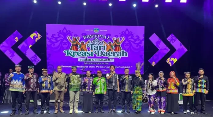 Buka Festival Tari Kreasi, Bupati Tana Tidung Rayakan Keberagaman Budaya Pesisir dan Pedalaman