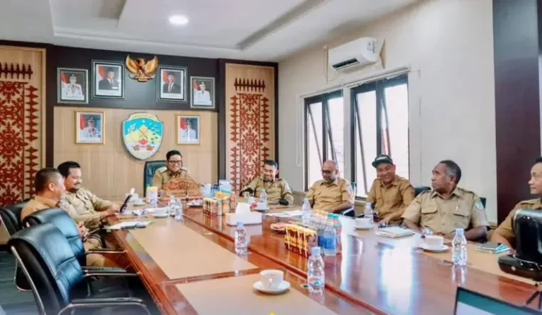 Bupati Tana Tidung Ikuti Rakor Nasional Penataan Tata Ruang dan Lahan Pangan