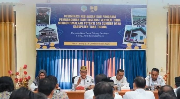 Pemkab Tana Tidung Gelar Diseminasi Program Pembangunan
