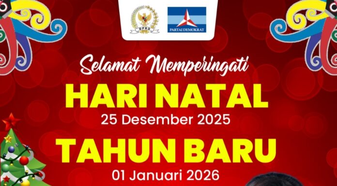 Ketua DPRD Kabupaten Malinau, Ping Ding Mengucapkan