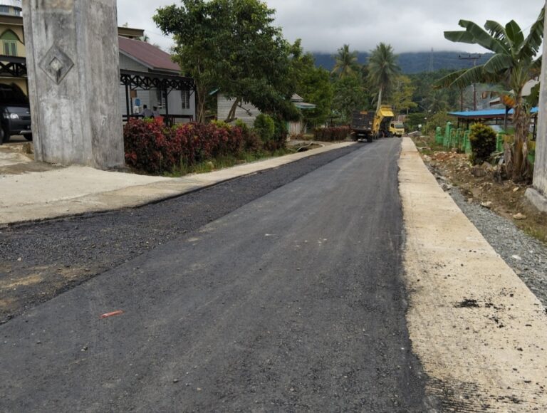 Dapat Teguran Kualitas Buruk, Proyek Pengaspalan Jalan Desa Panca Agung Justru Dapat Addendum