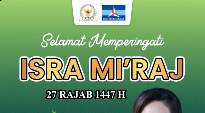 Ketua DPRD Kabupaten Malinau Ping Ding Mengucapkan
