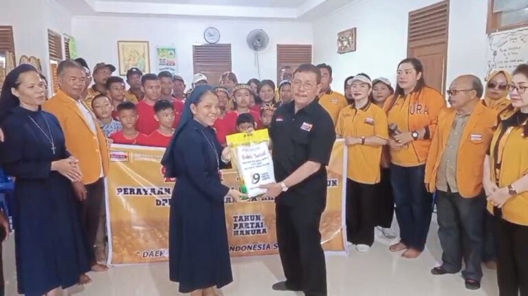 Usia ke-19, Hanura Kaltara Turun ke Panti Asuhan dan Panti Sosial