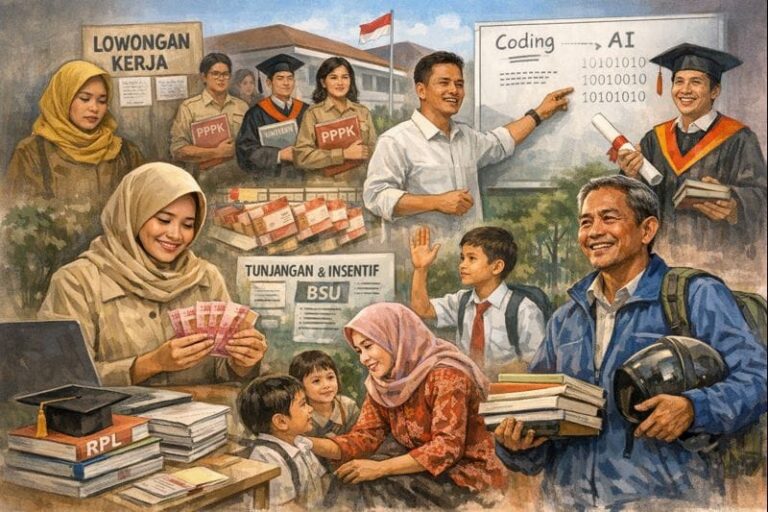 JANJI KESEJAHTERAAN DI RUANG KELAS YANG NYATA