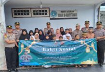 13 Siswa Setukpa Polda Kaltara Gelar Bakti Sosial Bersama Anak Panti Asuhan