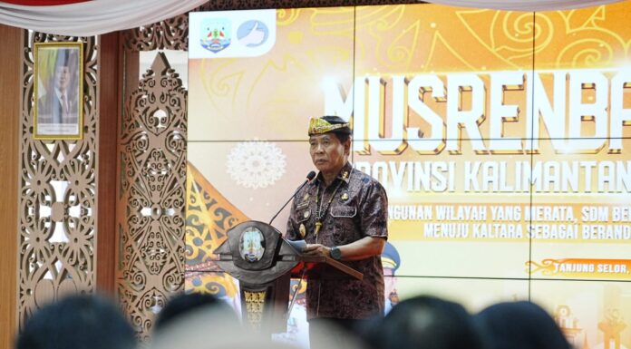 Gubernur Kaltara Dorong Perusahaan, Untuk Ikut Membangun Jalan