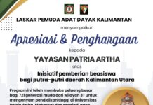 Laskar Pemuda Adat Dayak Kalimantan