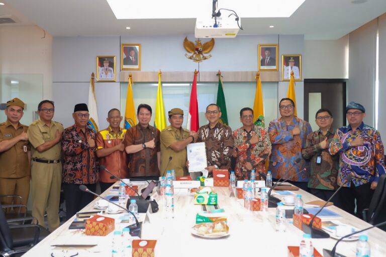 Audiensi PT. INTRA, Kaltara Siap Wujudkan Jaringan Kereta Api