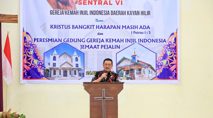 Resmikan GKII Pejalin, Wagub Ajak Jemaat Hidupkan Nilai Kasih dan Kebersamaan