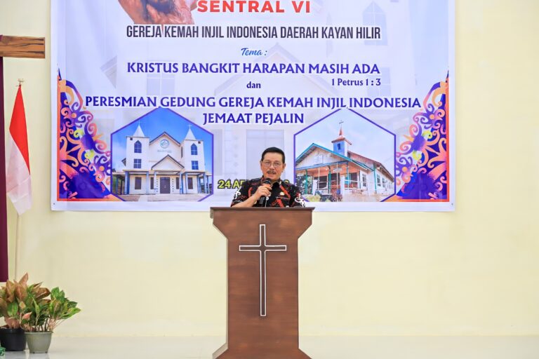 Resmikan GKII Pejalin, Wagub Ajak Jemaat Hidupkan Nilai Kasih dan Kebersamaan