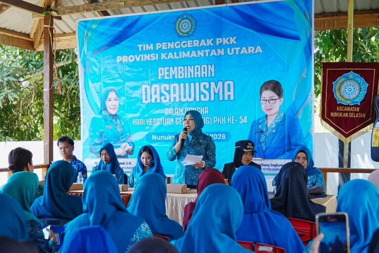 Ketua TP-PKK Kaltara Buka Pembinaan Dasawisma, Perkuat Peran Kader Hingga Tingkat Kelurahan