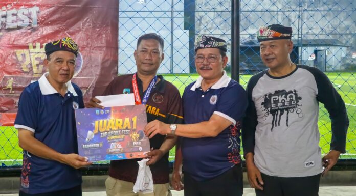 Apresiasi Sport Fest Journalist, Wagub Kaltara Dorong Kebersamaan Jurnalis