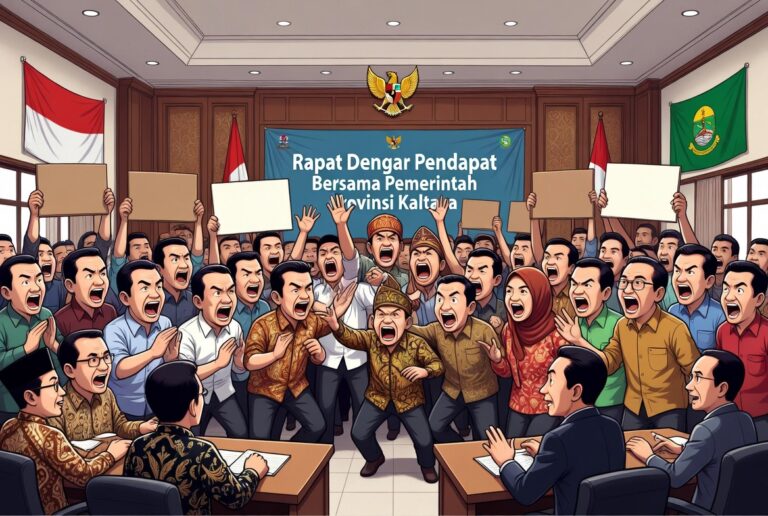 Minim Ruang Bicara, RDP Bersama DPD RI Kaltara Berakhir Ricuh