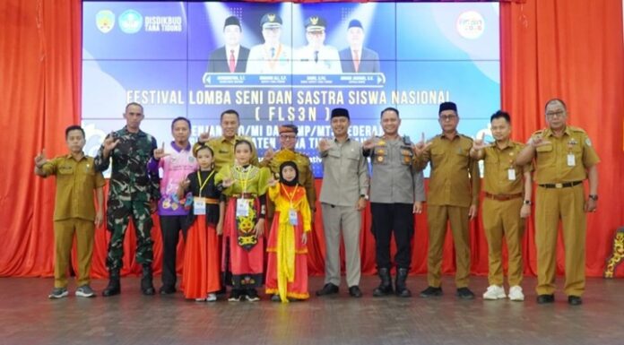 Gali Potensi Seni! Wakil Bupati Tana Tidung Resmi Buka FLS3N 2026, Panggung Kreativitas Siswa SD dan SMP