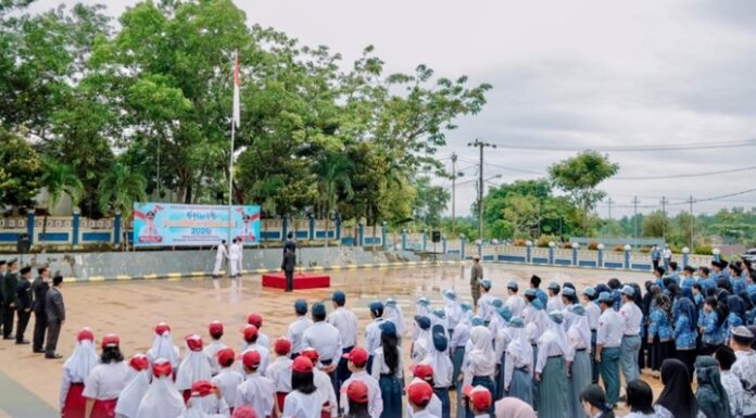 Bupati Tana Tidung Pimpin Upacara Hardiknas 2026 di Pendopo Djaparuddin