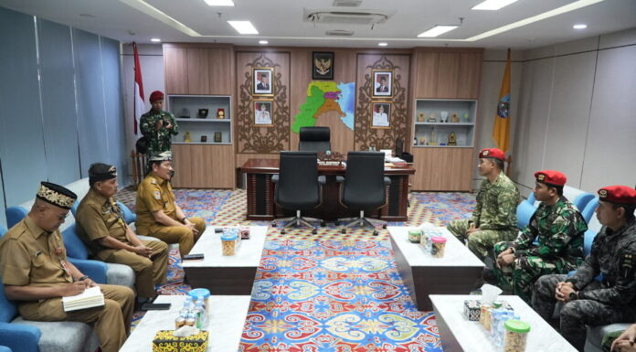 Audiensi Bersama Kopassus, Wagub Dorong Sinergi dan Pembangunan Daerah