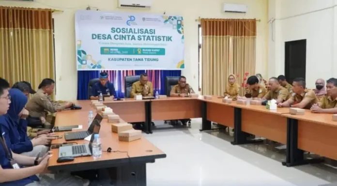 Pemkab Tana Tidung Tetapkan 3 Desa Berbasis Data Program Desa Cantik
