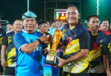 Final Meriah! Malinau Juara Hardiknas Mini Soccer 2026, Gubernur Tutup Turnamen