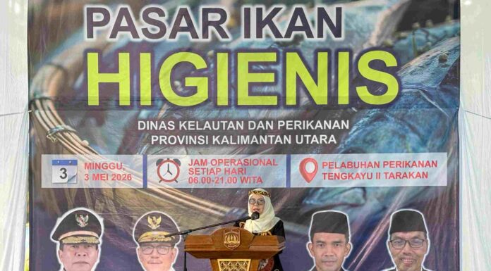 Pemprov Resmikan Pasar Ikan Higienis di Tarakan, Dukung Inflasi dan Kesejahteraan Nelayan