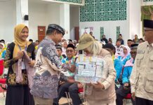 Lepas 484 Calon Jemaah Haji Kaltara, Gubernur Tekankan Kesehatan dan Kekompakan