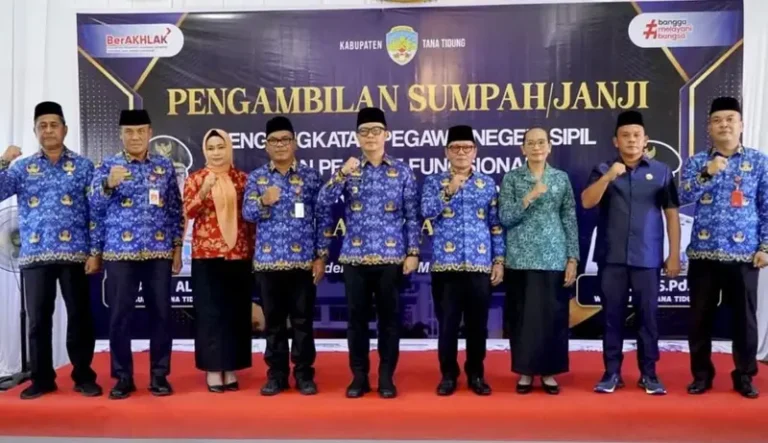 Lantik 39 PNS Baru, Bupati Tekankan Integritas dan Pelayanan Publik