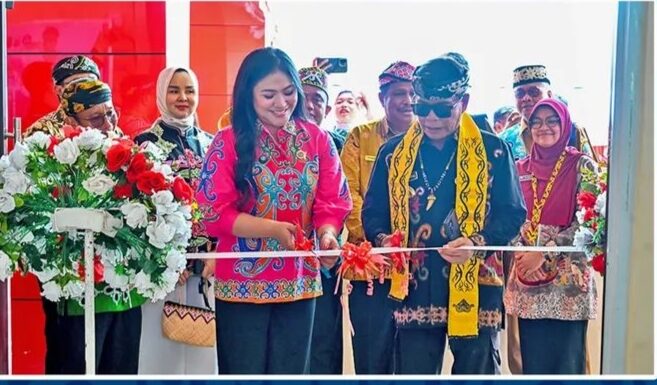 Tamara Moriska Hadiri Peresmian Gedung Sekolah di Nunukan