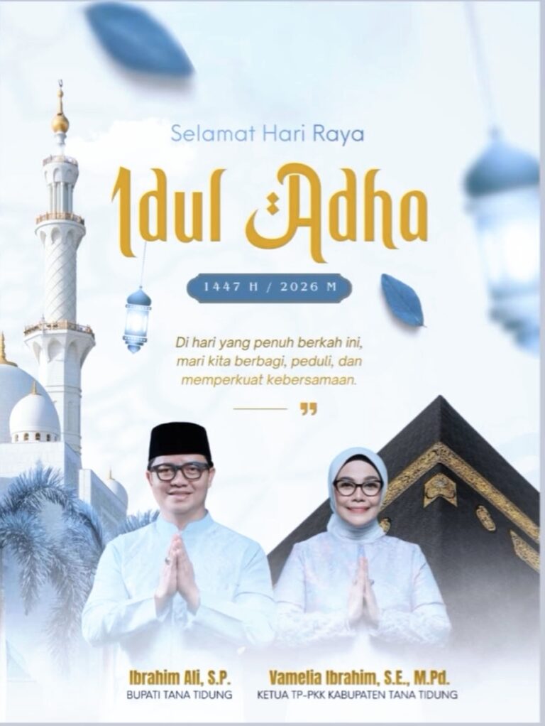 Bupati Kabupaten Tana Tidung, Ibrahim Ali, S.P.