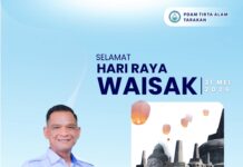 Direktur PDAM Tirta Alam Tarakan, Iwan Setiawan.S.Pd,. M.M., M.H
