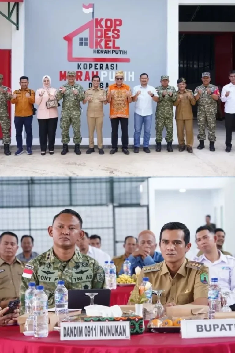 Presiden Prabowo Resmikan 1.061 Koperasi Merah Putih, Bupati Nunukan Ikuti Secara Virtual dari Sebatik