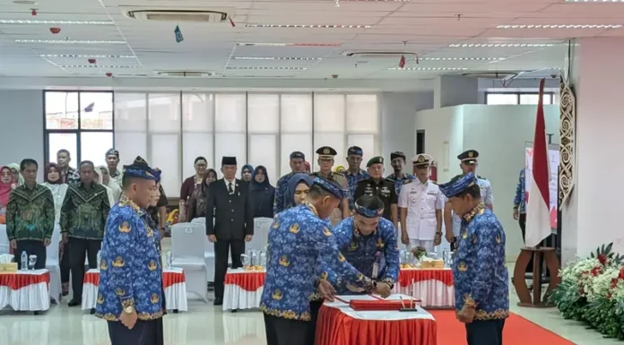 Gubernur Kaltara Lantik 64 Pejabat: “Jabatan Bukan untuk Dibanggakan!”