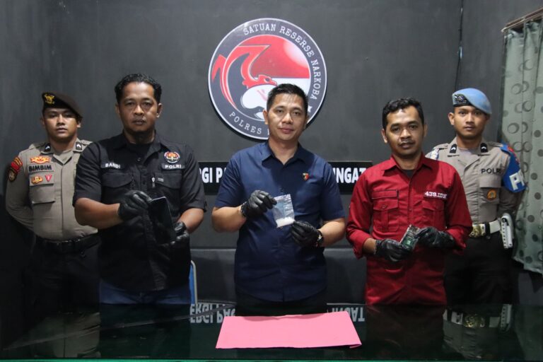 Satreskoba Polres Malinau Amankan Terduga Pengedar Sabu 16,29 Gram