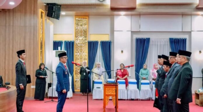 Bupati Tana Tidung Lantik Pejabat Pimpinan Tinggi Pratama, Tegaskan Komitmen Kinerja dan Pelayanan Publik