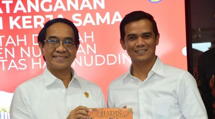 Bupati Nunukan Saksikan Penandatanganan Kerja Sama Pendidikan Dokter Gigi Spesialis Afirmasi dengan Universitas Hasanuddin