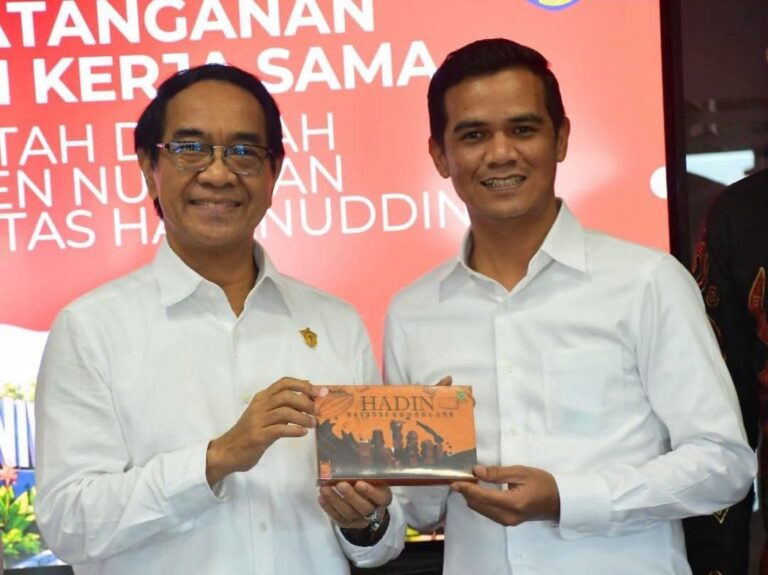 Bupati Nunukan Saksikan Penandatanganan Kerja Sama Pendidikan Dokter Gigi Spesialis Afirmasi dengan Universitas Hasanuddin