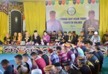Prosesi Adat Tidung dan Paguyuban Batak Selesaikan Perselisihan, Wabup Jakaria: Kerukunan Malinau Harus Tetap Terjaga