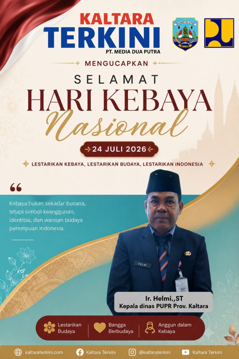 Dinas PUPR Provinsi Kalimantan Utara Mengucapkan