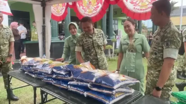 Sembako Murah Diserbu Warga! Kodim 0903 Bulungan dan Bulog Gelar Bazar Demi Ringankan Beban Masyarakat
